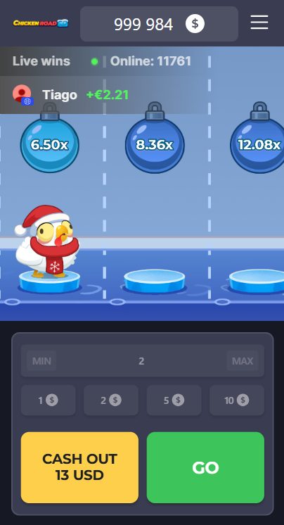 Chicken Road Ice Gameplay Screenshot 4