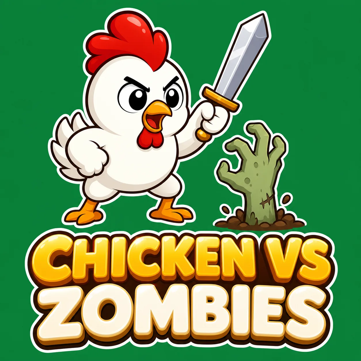 Chicken vs Zombies Icon