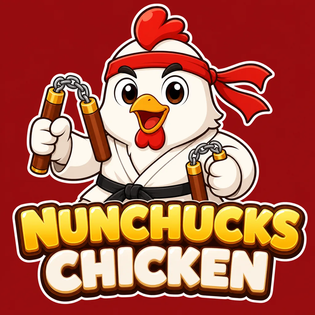 Nunchucks Chicken Icon
